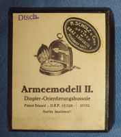 Kompass Armeemodell II Bezard Schachtel